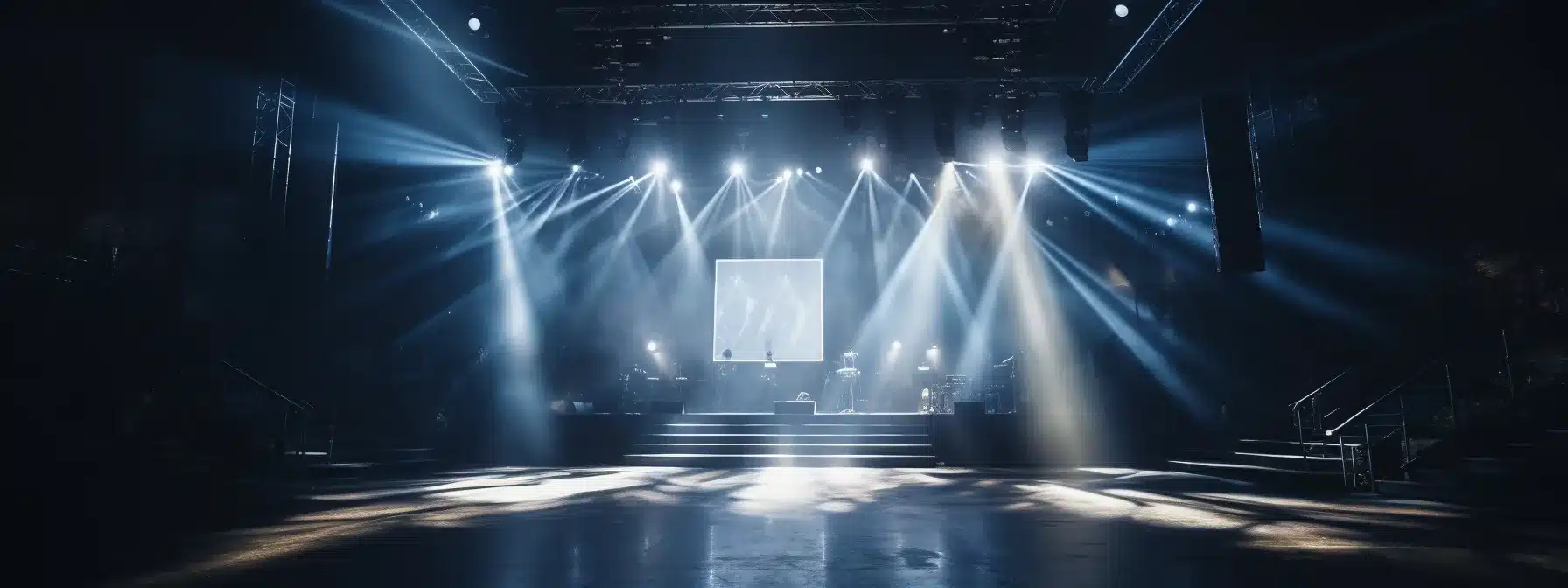 A Stage With Spotlight Shining On A Brand'S Logo, Symbolizing Their Effective Positioning Strategy.