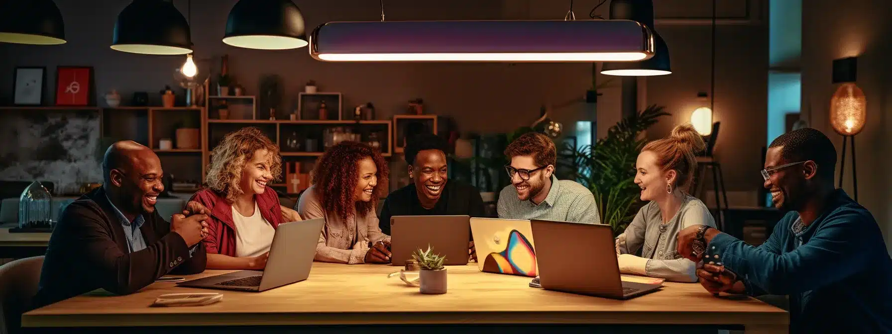 A Group Of Diverse People Engaging With Various Brands And Technology, Representing The Connection Between Successful Brand Strategies And Audience Understanding.