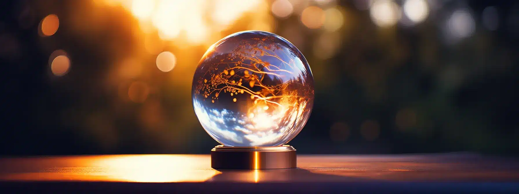 A Crystal Ball Revealing Future Trends And Patterns Of The Target Market, Guiding Marketing Strategies.