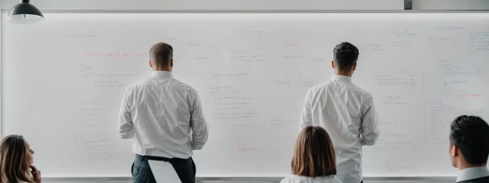 A Marketer Outlines Core Brand Concepts On A Clear Whiteboard, Reflecting A Strategic Planning Session Focused On Defining A Compelling Customer Value Proposition.