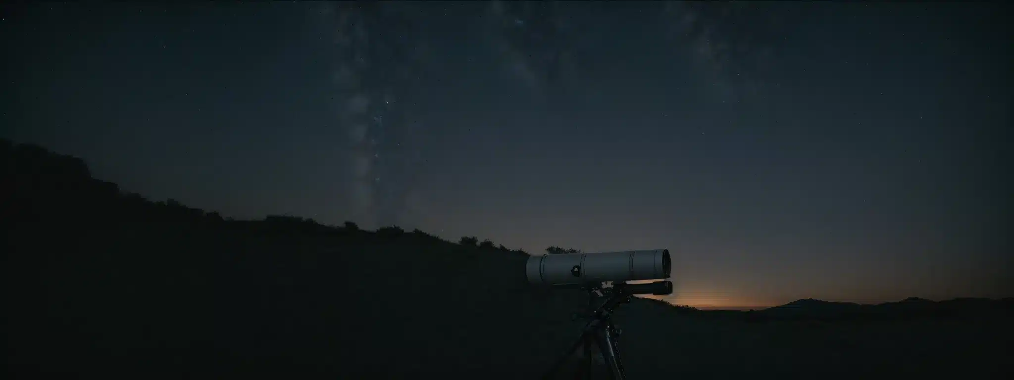 A Telescope Pointing Towards A Starry Night Sky, Symbolizing The Exploration Of New Market Segments.